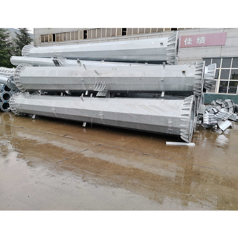 What specific non-destructive testing methods are used to verify the quality and durability of welded steel poles?