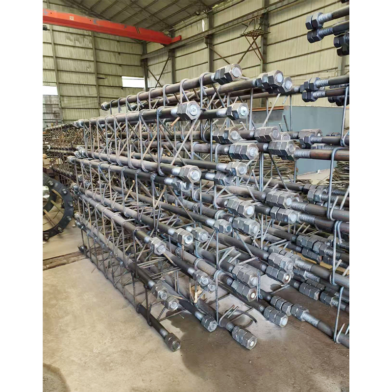 How does the hot-dip galvanizing process protect anchor bolts from corrosion in harsh outdoor metal structure environments?